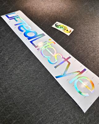HLG101 Hologram Lifted Lifestyle Yazii Etiket