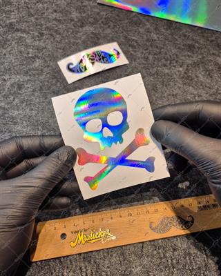 HLG14V2 Hologram Tehlike İşareti Etiketi