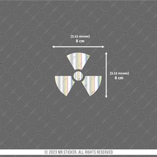 HLG15V2 Hologram Radyasyon İşareti Etiketi