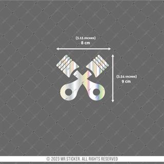 HLG16V2 Hologram Piston İşareti Etiketi