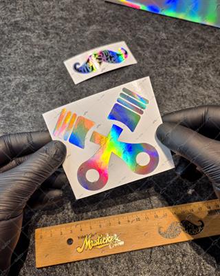 HLG16V2 Hologram Piston İşareti Etiketi