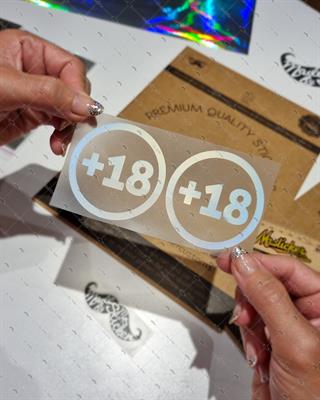HLG2V2 Hologram Artı 18 Etiketi