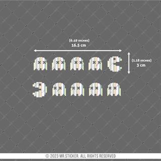 HLG35V2 Hologram Pac Man Etiketi