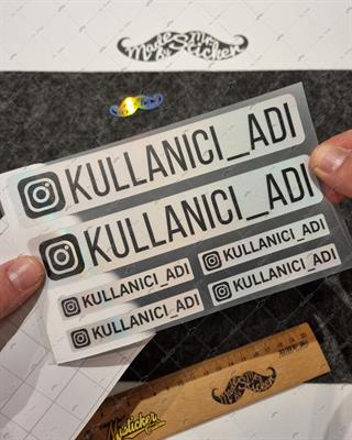 HLG40 Hologram Instagram Seti  6 Parça