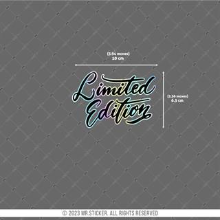 HLG52 Hologram Limited Edition Etiketi