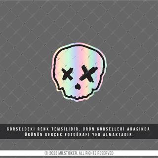 HLG86 Hologram Kurukafa Etiketi