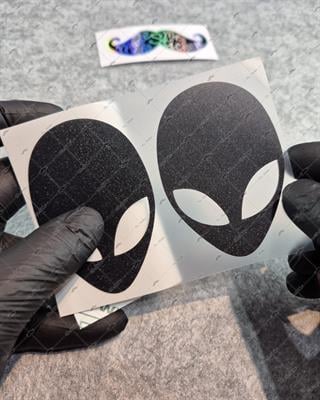 LMT16 Limited Edition Galaksi Efektli Uzaylı Stickerı