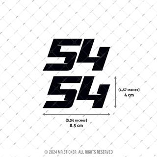 LMT19 Limited Edition Galaksi Efektli 54 Numara Etiketi 2 li Set