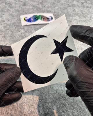 LMT20 Limited Edition Galaksi Efektli Ay Yıldız Etiketi