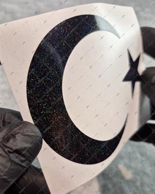 LMT20 Limited Edition Galaksi Efektli Ay Yıldız Etiketi