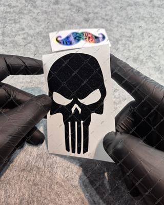 LMT21 Limited Edition Galaksi Efektli Kurukafa Stickerı