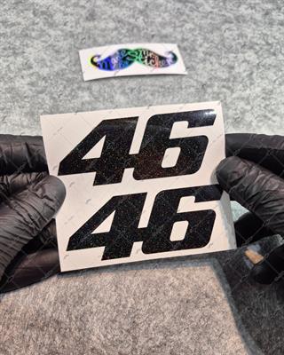 LMT24 Limited Edition Galaksi Efektli 46 Numara Etiketi İkili Set