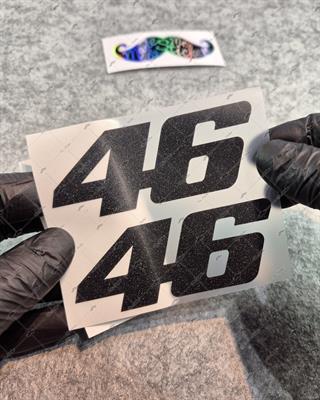 LMT24 Limited Edition Galaksi Efektli 46 Numara Etiketi İkili Set