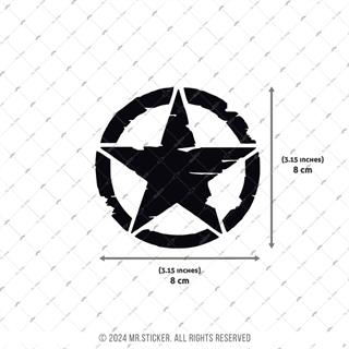 LMT25 Limited Edition Galaksi Efektli Asker Yıldızı Etiketi