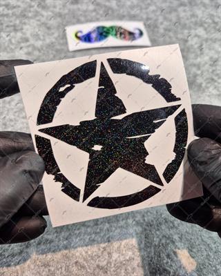 LMT25 Limited Edition Galaksi Efektli Asker Yıldızı Etiketi