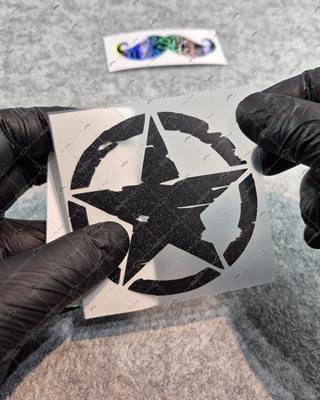 LMT25 Limited Edition Galaksi Efektli Asker Yıldızı Etiketi