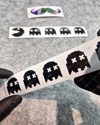 LMT26 Limited Edition Galaksi Efektli Pac Man Etiketi