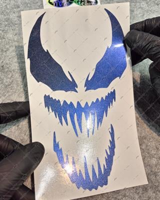 LMT27 Limited Edition Mavi Galaksi Efektli Korkutucu Yüzler Serisi No.1