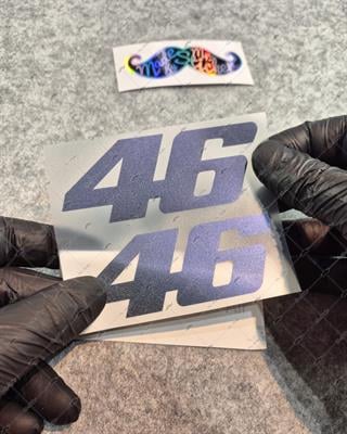 LMT33 Limited Edition Mavi Galaksi Efektli 46 Numara Etiketi İkili Set