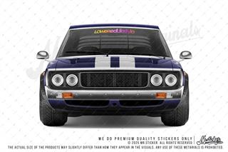 LMT41 Turuncu Pembe Renk Geçişli Lowered Lifesytle Yazılı Etiket