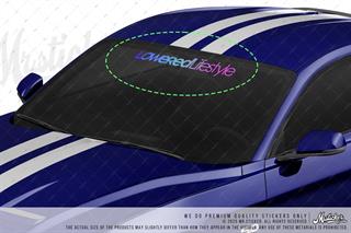 LMT42 Mavi Mor Renk Geçişli Lowered Lifesytle Yazılı Etiket