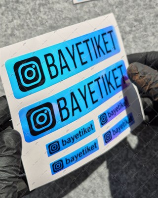 CSFT1 Instagram Seti 6 Parça Renk Değiştiren Krom Malzeme