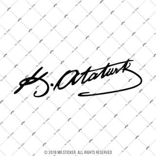 MKA10 Kemal Ataturk Imzasi