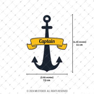 NAU1 Kaptan Yazili Capa Etiketi