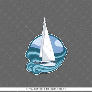 NAU12 Yelkenli Tekne Etiketi