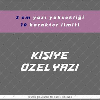 PRS26 Tokyo Yazı Tipi 2cm Yükseklik 10 karakter