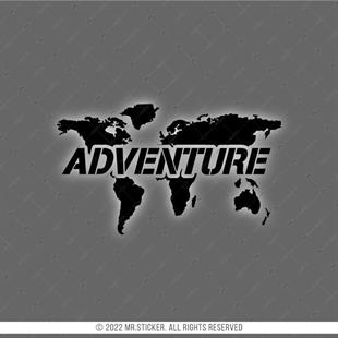 RFBK13 Siyah Reflektif Adventure Yazili Dunya Haritasi