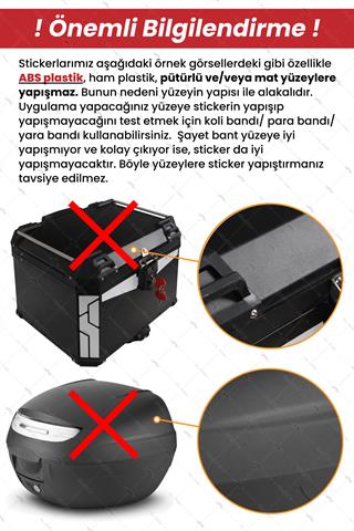 RFBK46 Siyah Reflektif Adventure Yazılı Sticker