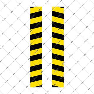 RFHLM128 Reflektif Canta Serit Etiketi Ikili Set