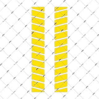 RFHLM128 Reflektif Canta Serit Etiketi Ikili Set