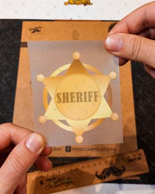 RFHLM148 Reflektif Şerif Yıldızı