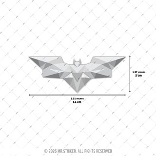RFHLM164 Reflektif Triangle Yarasa Etiketi
