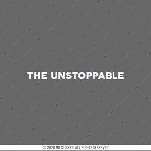 RFHLM188 Reflektif Durdurulamaz Yazili Kask Vizoru Etiketi