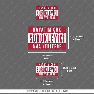 RFHLM203 Reflektif Hayatim Cok Surukleyici Yazili Etiket Seti