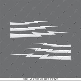 RFHLM231 Reflektif Yildirim Seti Simetrik 6 li Set