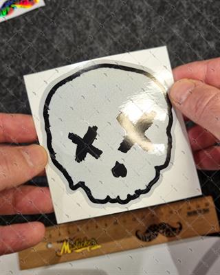 RFHLM283 Reflektif Kurukafa Etiket