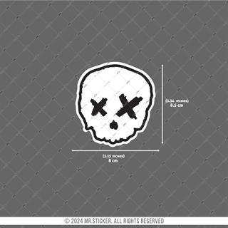 RFHLM283 Reflektif Kurukafa Etiket