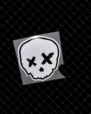 RFHLM283 Reflektif Kurukafa Etiket