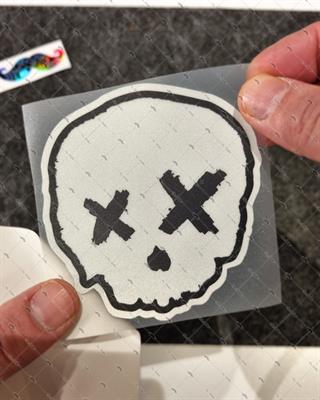 RFHLM283 Reflektif Kurukafa Etiket