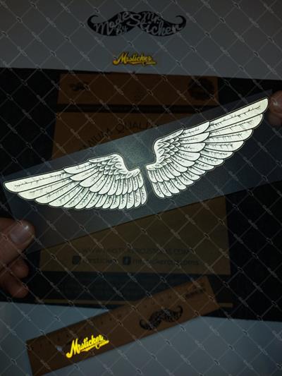 RFHLM48 Reflektif Kanat Etiketi Seti - Sol Sag Simetrik Set