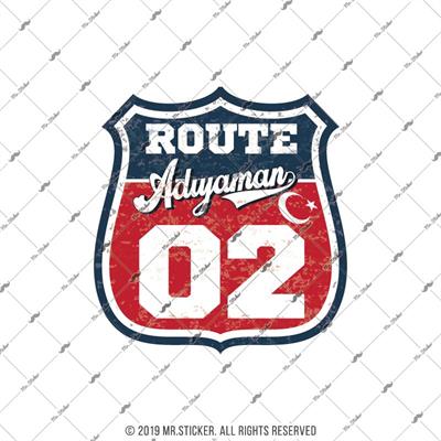 ROUP14 Route Adiyaman 02 Etiketi