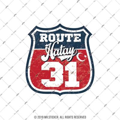 ROUP43 Route Hatay 31 Etiketi