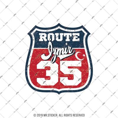 ROUP47 Route Izmır 35 Etiketi