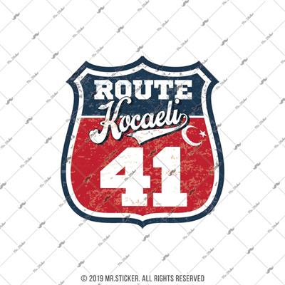 ROUP53 Route Kocaeli 41 Etiketi