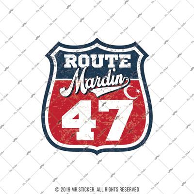 ROUP59 Route Mardin 47 Etiketi