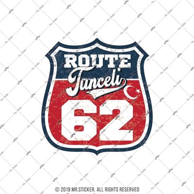 ROUP74 Route Tunceli 62 Etiketi